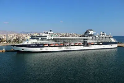 Celebrity-Constellation-Docked-Greece