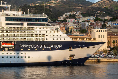 Celebrity-Constellation-Docked-Messina