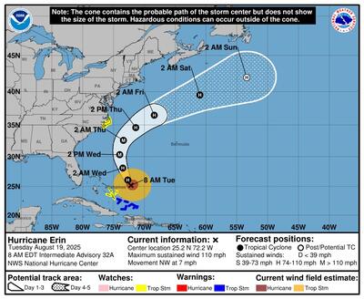 Hurricane-Erin-Path-Tuesday-Aug-19-8am