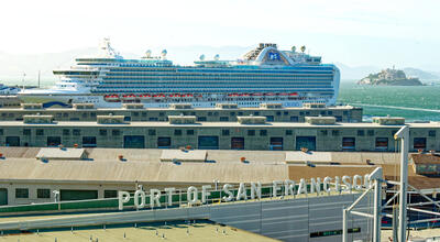 Ruby-Princess-Docked-California