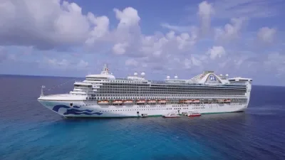 Caribbean-Princess-Aerial