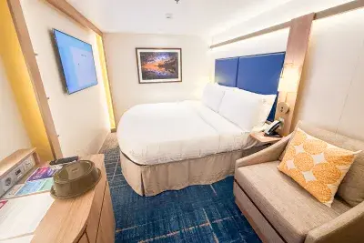 inside cabin on Star of the Seas