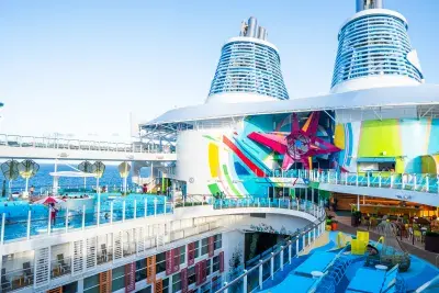 pool deck on Star of the Seas