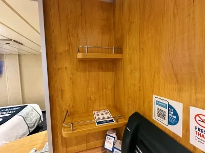 Carnival Elation Inside Cabin Storage