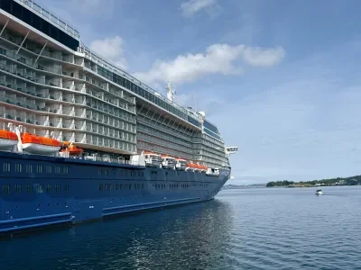 Celebrity Eclipse Docked in Norway