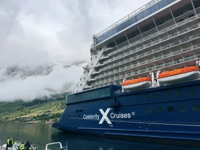 Celebrity Eclipse Docked in Norway