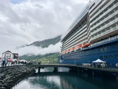 Celebrity Eclipse Docked in Norway