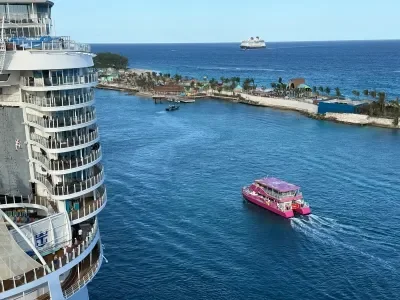 Ferry to the Royal Beach Club