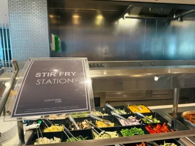 Stir fry station celebrity eclipse buffet