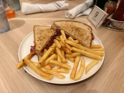Late-night food from The Local on NCL Aqua