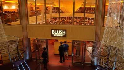 Carnival Breeze Blush Dining Room