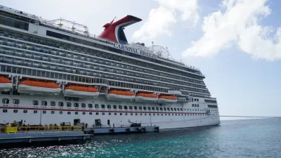 Carnival Breeze Docked