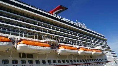 Carnival Breeze Docked