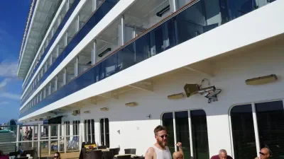 Carnival Breeze Promenade Deck Outside