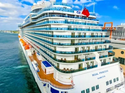 Regal Princess Docked