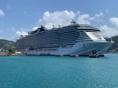 MSC Seaside Docked