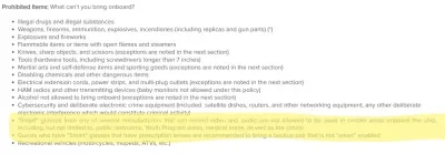 Royal Caribbean Smart Glasses Ban