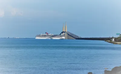 Carnival Miracle departing Florida