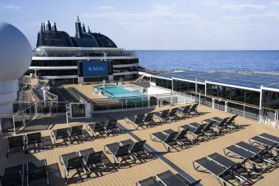 MSC World Europa Pool Deck
