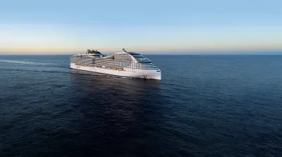 MSC World Europa Aerial
