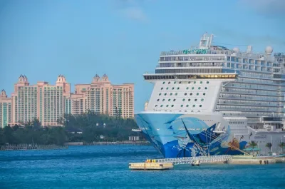 Norwegian Escape Docked in Nassau