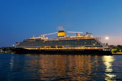 Spirit of Discovery docked