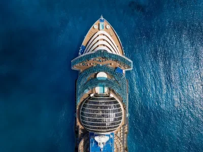 Star Princess Aerial