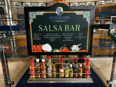 BlueIguana Salsa Bar