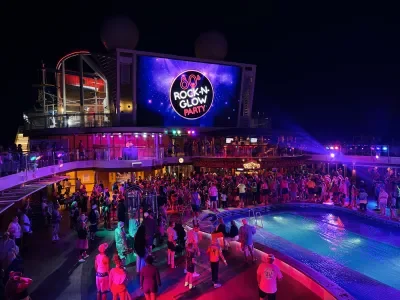 Carnival 80's Deck Party, Mardi Gras