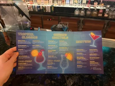 Carnival Fleet Menu 2026