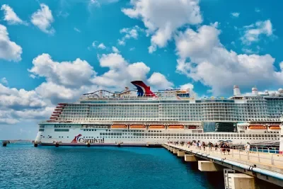 Carnival Jubilee Docked 