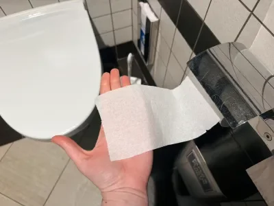 Cruise toilet paper