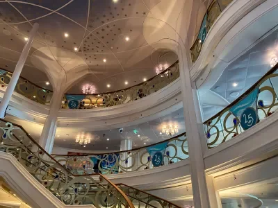 Disney Wish Atrium