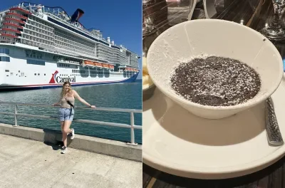 Elizabeth's first Carnival cruise