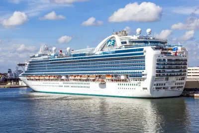 Emerald Princess Docked