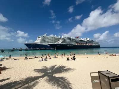 Grand Turk cruise port, beach