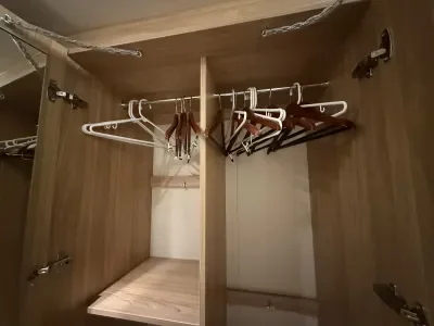 Mardi Gras Inside Cabin Closet