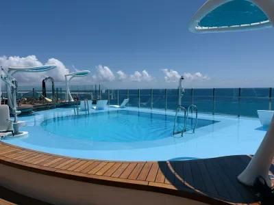 Mardi Gras Patio Pool
