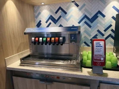 Soda machine on Carnival cruise