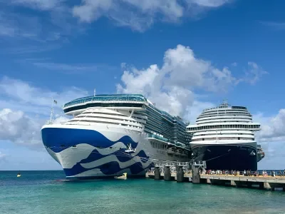 Sun Princess and Carnival Magic in Grand Turk