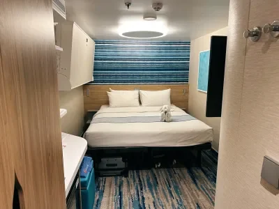 Inside cabin on Carnival Celebration
