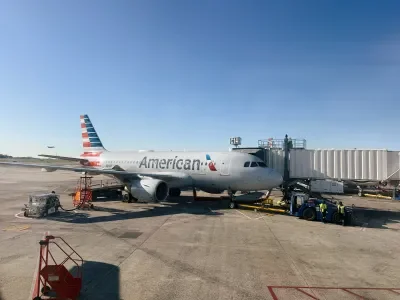 American Airlines plane