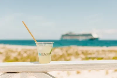 Drink at Great Stirrup Cay