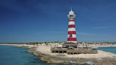 Ocean Cay lighthouse bar