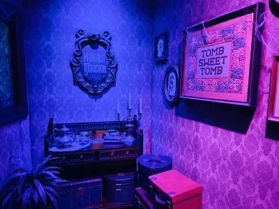 Haunted Mansion Parlor