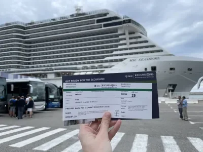 MSC Shore Excursion Ticket