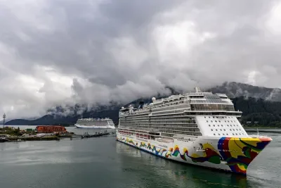 NCL Bliss and NCL Encore in Alaska