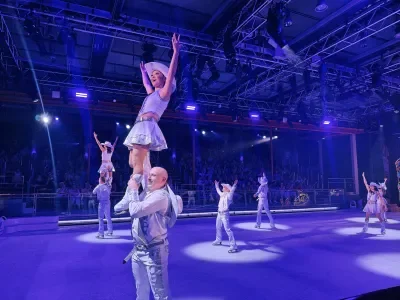 Liberty ice skating show