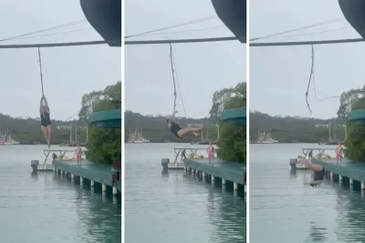 Carnival Zip Line Incident
