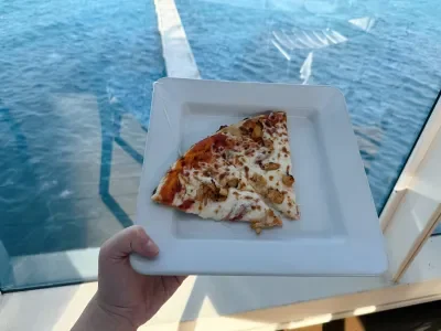 Disney Magic pizza